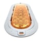 Truck-Lite Led, Yellow Oval, 26 Diode, Auxiliary Turn Signal, Gray Flange Mount, Fit N Forget S.S., 12V 60272Y - alternate 5